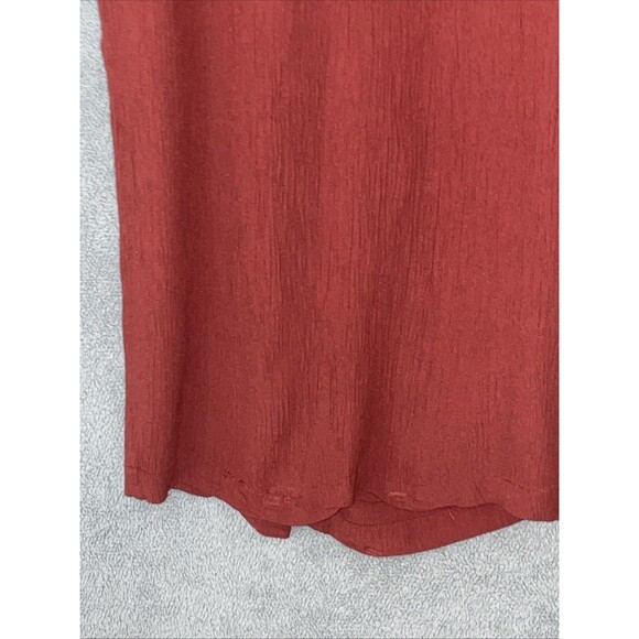 Torrid Womens High Rise Pants Size 6X Cropped Gauzy Tie Waist Beachy Tropical - Picture 8 of 10